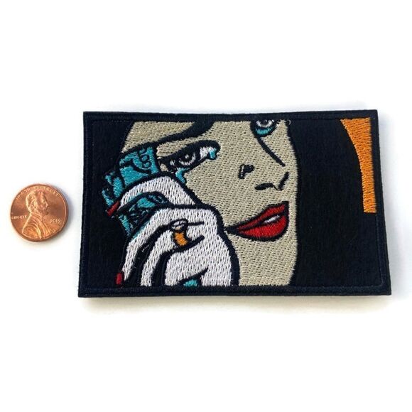 Stripper Tears Embroidered Patch - Picture 2 of 3